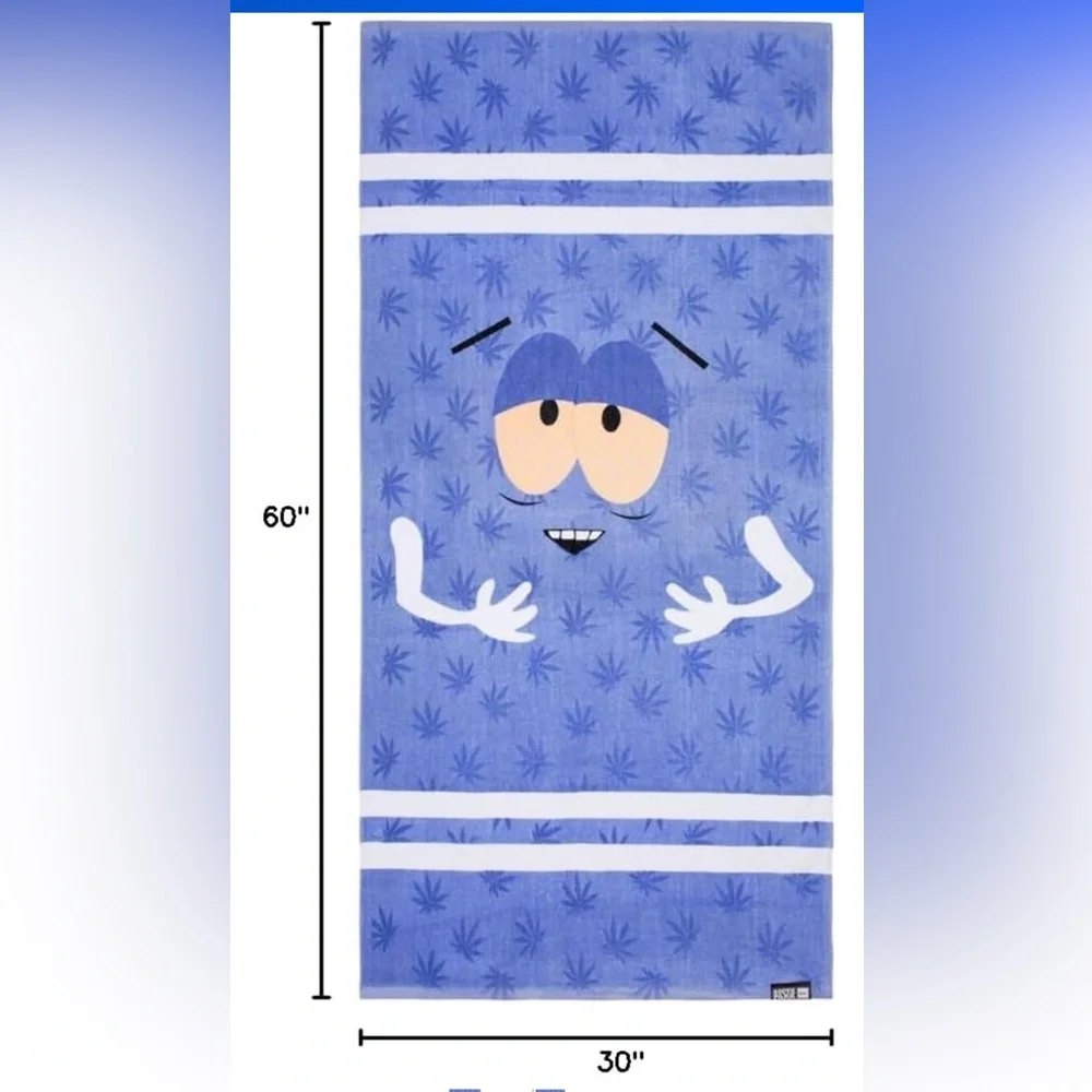 South Park: Towelie 420 x HUF Plantlife Towel Towlie 2015 limited edition - Picture 2 of 4